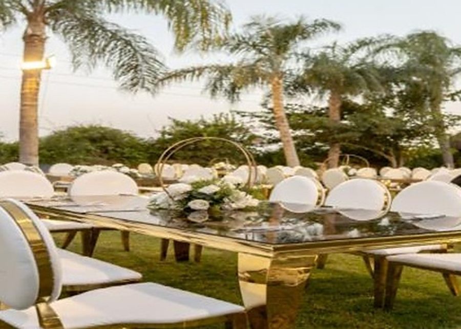 Hana & Mostafa — Table setup and seating design